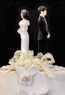 Demand grows for divorce celebration cakes, Brighton, Sussex, Britain - 20 Nov 2009