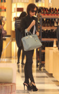 EXCLUSIVE Victoria Beckham shopping for shoes at Barney's