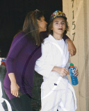 Michael Jackson's Son Prince Goes to Karate Class with Cousins