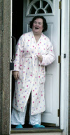 Susan Boyle at home, Blackburn, West Lothian, Scotland, Britain - 27 Nov 2009