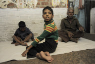 25th anniversary of the Union Carbide pesticide plant disaster, Bhopal, India - 1 Dec 2009