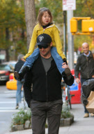 Hugh Jackman and daughter get ice cream!