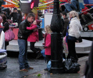 JAMIE OLIVER AND HIS FAMILY IN LONDON