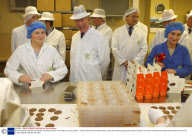 Prince Charles visits the Dorchester Chocolate Factory in Poundbury, Dorset, Britain - 12 Dec 2008