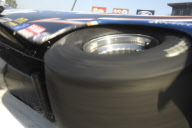 Photographer Andy Willsheer almost hit by a drag race car, Pomana Raceway, California, America - 14 Nov 2009