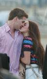 EXCLUSIVE : Miley Cyrus shooting in Paris with her boyfriend australian actor Liam Hemsworth