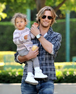 Halle Berry and Family Visit Disneyland