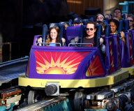 Michael J. Fox And Family Enjoy The Day At Disneyland