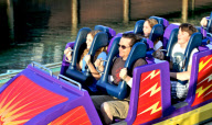 Michael J. Fox And Family Enjoy The Day At Disneyland