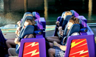 Michael J. Fox And Family Enjoy The Day At Disneyland