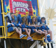 Michael J. Fox And Family Enjoy The Day At Disneyland