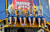 Michael J. Fox And Family Enjoy The Day At Disneyland