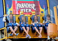 Michael J. Fox And Family Enjoy The Day At Disneyland
