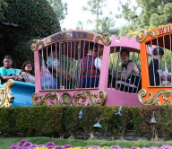 Travis Barker Brings His Kids to Disneyland