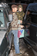 Kate Hudson and Ryder spend the whole afternoon Christmas shopping