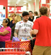 Benji Madden Shops for Christmas Gifts