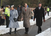 The Royal Family attending  Christmas Day church service on The Sandringham Estate, Norfolk, Britain  - 25 Dec 2008
