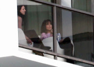 EXCLUSIVE Britney Spears shows off new brunette do while smoking with mom