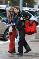 Elle MacPherson and boyfriend pick up some new Under Armour gear