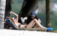 GAD ELMALEH AND MARIE DRUCKER ON HOLIDAY