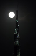 The Burj Dubai, the World's tallest building, Dubai, United Arab Emirates - 31 Dec 2009