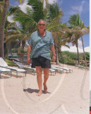 SAINT BARTHELEMY:PHILIPPE SEGUIN EN VACANCES.