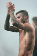 DAVID BECKHAM NEW TATTOO 