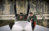 Prince William visits Royal Air Force Coningsby, Lincoln, Britain - 11 Jan 2010