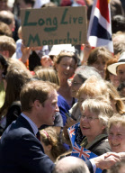Prince William visit to New Zealand - 18 Jan 2010