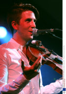Final Fantasy aka Owen Pallet in concert at the Classic Grand, Glasgow, Scotland, Britain   - 05 Aug 2009