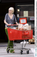 KIMBERLY STEWART shops for flowers and home improvement stuff