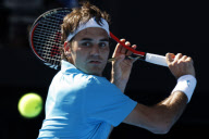 (2)AUSTRALIA-MELBOURNE-TENNIS-AUSTRALIAN OPEN-MS-FEDERER VS ANDREEV