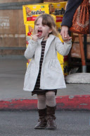 Milla Jovovich and husband take Ever to Bristol Farms