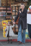 Milla Jovovich and husband take Ever to Bristol Farms