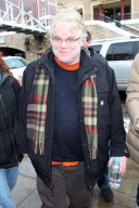 Philip Seymour Hoffman is in high spirits after the premiere of "Jack Goes Boating"