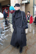 Tilda Swinton is a Classic Beauty in Park City, UT