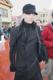 Tilda Swinton is a Classic Beauty in Park City, UT
