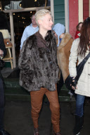 Tilda Swinton steps out in Park City, UT