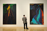 Chris Ofili exhibition at Tate Britain, London, Britain - 25 Jan 2010