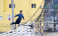 Tom and Cameron Film Stunts for Knight and Day