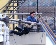 Tom and Cameron Film Stunts for Knight and Day