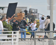 Tom and Cameron Film Stunts for Knight and Day