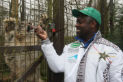 First Ghanian in Winter Olympics, Britain - 27 Jan 2010