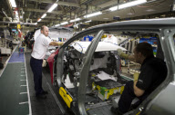 Toyota Final Assembly Production Plant, Derby, Britain - 18 Dec 2008