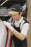 Toyota manufacturing plant in Japan boasts high quality control standards