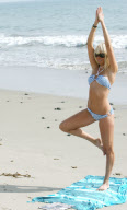 Kimberly Stewart on the beach in Malibu, California, America - 03 Apr 2007