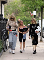 Gwyneth Paltrow joins Madonna on a visit to her gym, London, Britain - 16 Apr 2008