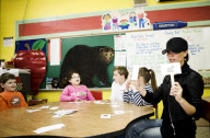 Victoria Beckham at Save The Children US literacy programs Lexington, Kentucky, America  - 10 Nov 2009