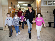 Victoria Beckham at Save The Children US literacy programs Lexington, Kentucky, America  - 10 Nov 2009