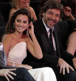Lovebirds PENELOPE CRUZ and JAVIER BARDEM attending the 'Goya Awards' in Madrid